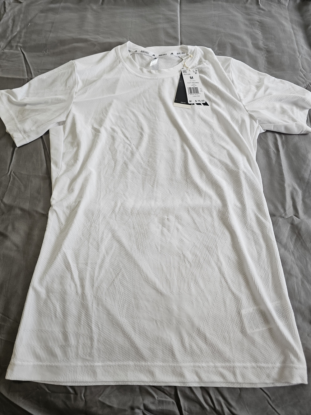 Adidas Tennis Climacool+ AIRCHILL FreeLift Tee Shirt White JG1120
